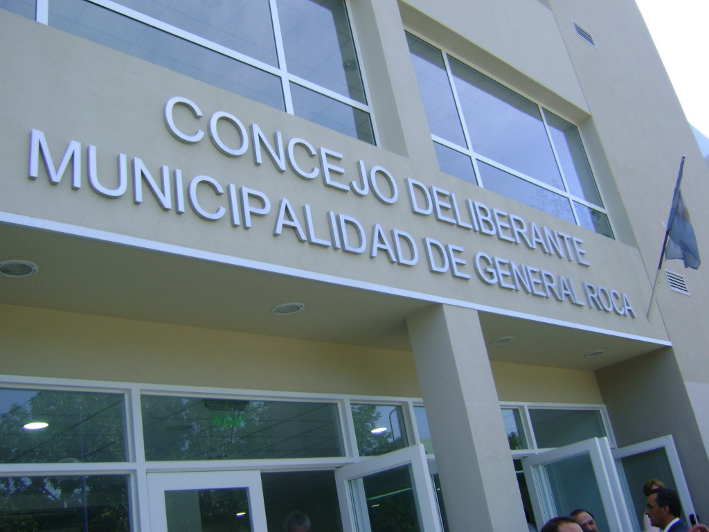 Despues de varios años hubo votos disidentes respecto al presupuesto en el Consejo Deliberante de Roca. Foto: Marcelo Miranda